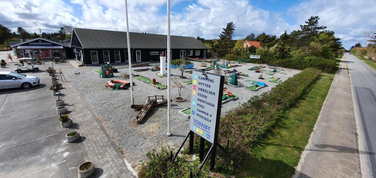 Tornby Strand Camping Cottages Hirtshals Eksteriør billede