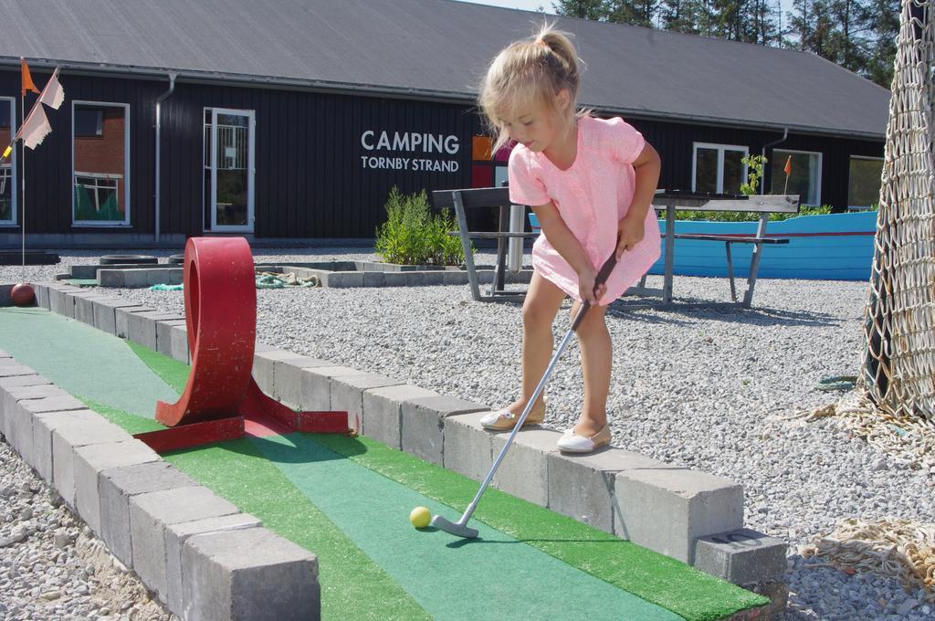 Tornby Strand Camping Cottages Hirtshals Eksteriør billede
